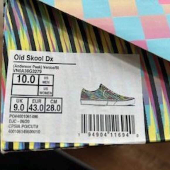 VAN'S OLD SKOOL DX "Venice" New in Box MENS SZ 10 - Picture 15 of 15